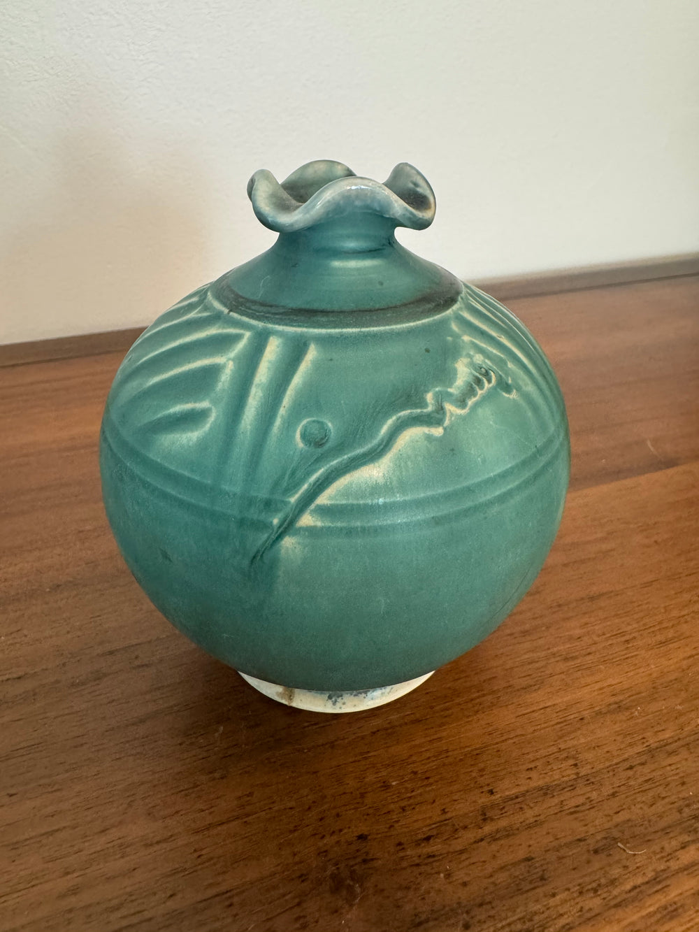 Vintage Handmade Ceramic Pottery Small Vase Signed