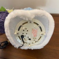 Vintage Avon Fiber Optic  Light Up Bunny Rabbit Easter Welcome Spring Decor