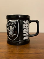 Oakland Raiders Coffee Mug Cup NFL 3D Raised Logo
