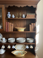 Vintage Handmade Italian Serving Bowl Fall Vibes
