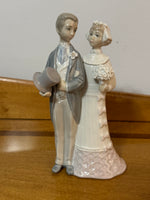 Vintage Lladro Wedding Couple Figurine

