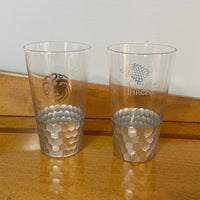Game of Thrones Glass Tumbler Glasses Set of 2
