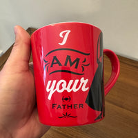 Star Wars I Am Your Father Darth Vader Coffee Mug Rare