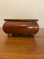 Vintage Authentic M.J Hummel Handcrafted Ercolano Italian Wooden Music Box
