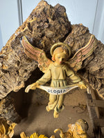 Vintage Italian Nativity Manger
