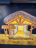 Kurt Adler Wooden Nativity Advent Calendar 25 Pieces
