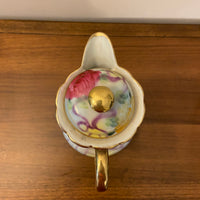 Vintage Hand-painted Porcelain Chocolate Coffee Pot Set