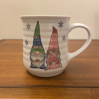 Peppermint and Pine Let's Get Cozy Gnomes Porcelain Coffee Tea Mug
