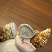 Vintage Schmid The Tale of Two Bad Mice Ceramic Musical Box