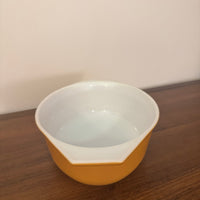 Pyrex by Corningware Orange-White Oval Glass Casserole Dish 1.5qt-1.5L