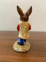 Vintage Royal Doulton Pottery Bunnykins Drummer Band Golden Jubilee Figurine
