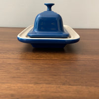 Le Creuset Ceramic Stoneware Butter Dish Blue-0705