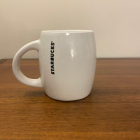 Starbucks Red Bird Christmas Porcelain Coffee Mug