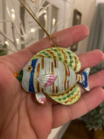 Cloisonne Enamel Fish Pendant-Ornament
