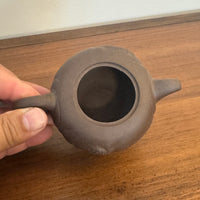 Vintage Ceramic Yixing Red Zisha Clay Moving Dragon Head and Tongue Teapot