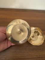 Vintage Brass Candlestick-Holder Set of 2
