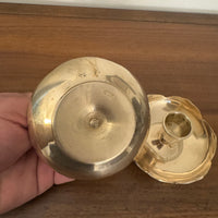 Vintage Brass Candlestick-Holder Set of 2