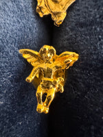 Gold Tone 3D Angel Pin Set 2
