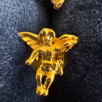 Gold Tone 3D Angel Pin Set 2