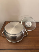 Schulte Ufer 18/10 Stainless Steel 1.5qt Covered Pot
