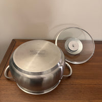 Schulte Ufer 18/10 Stainless Steel 1.5qt Covered Pot