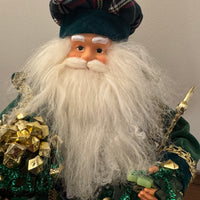 Santa Irish -St Patrick Holiday Decor Lucky