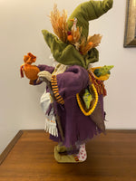 Dept 56 Krinkles by Patience Brewster Witch with Baby Dragons and Stick
