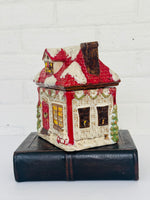 Enchanted Village Store Ceramic Cookie Jar Canister – 2010
