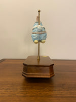 Porcelain Carrousel 2nd Edition Lamb Music Box Tune It's A Small World
