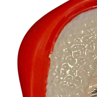 Santa Vintage Ceramic Tray Pottery Studio Piece
