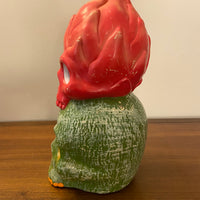 Dragon Fruit Cantaloupe Skulls Halloween Decor