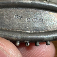 Mizpah Sterling Silver Brooch-Pin JG