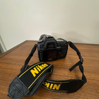 Nikon D80 Digital Camera with 2 Lenses and Carry Case Charger and Battery, Cable, Adopter