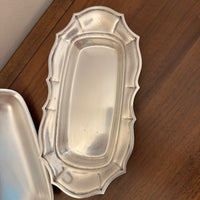 Vintage Silverplated Butterdish
