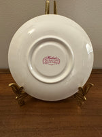 Vintage Heirloom English Fine Bone China Pink Floral Tea Cup and Saucer
