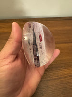 Handmade Glass Paperweight Carte Postale
