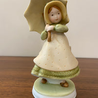 Holly Hobbie Porcelain Figurine Showers of Sunshine Designers Collection