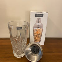 Dublin Crystal Cocktail Martini Shaker 17oz