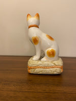 Vintage Ceramic Cat Figurine
