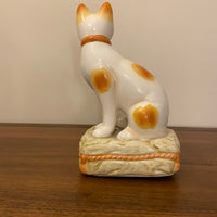 Vintage Ceramic Cat Figurine