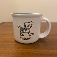 Pet Rageous Design Meow Porcelain Coffee Mug