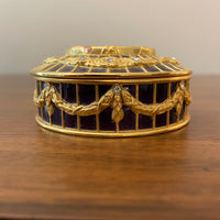 Limited Edition Edgar Bereni Hermitage Clock Trinket Box