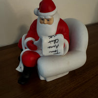 Dept 56 Porcelain Santa Figurine Santa's List