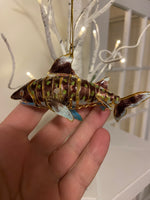 Cloisonne Enamel Fish Shark-Crab- Pendant-Ornament
