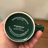 Starbucks Green Porcelain Mug 2020 12oz