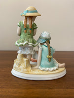 Vintage Holly Hobbie Porcelain Figurine Sunshine Fun Time Designers Collection
