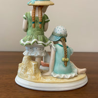 Vintage Holly Hobbie Porcelain Figurine Sunshine Fun Time Designers Collection