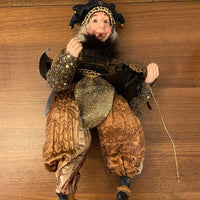 Jester Star Wand Figurine Seasonal Decor