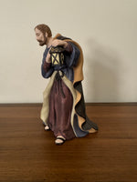 St. Joseph Porcelain Figure Vintage Kirkland Nativity Replacement Piece
