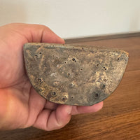 Buddha Vintage  Blue-Gold Lucite Resin Meditation Sitting  Statue Figure